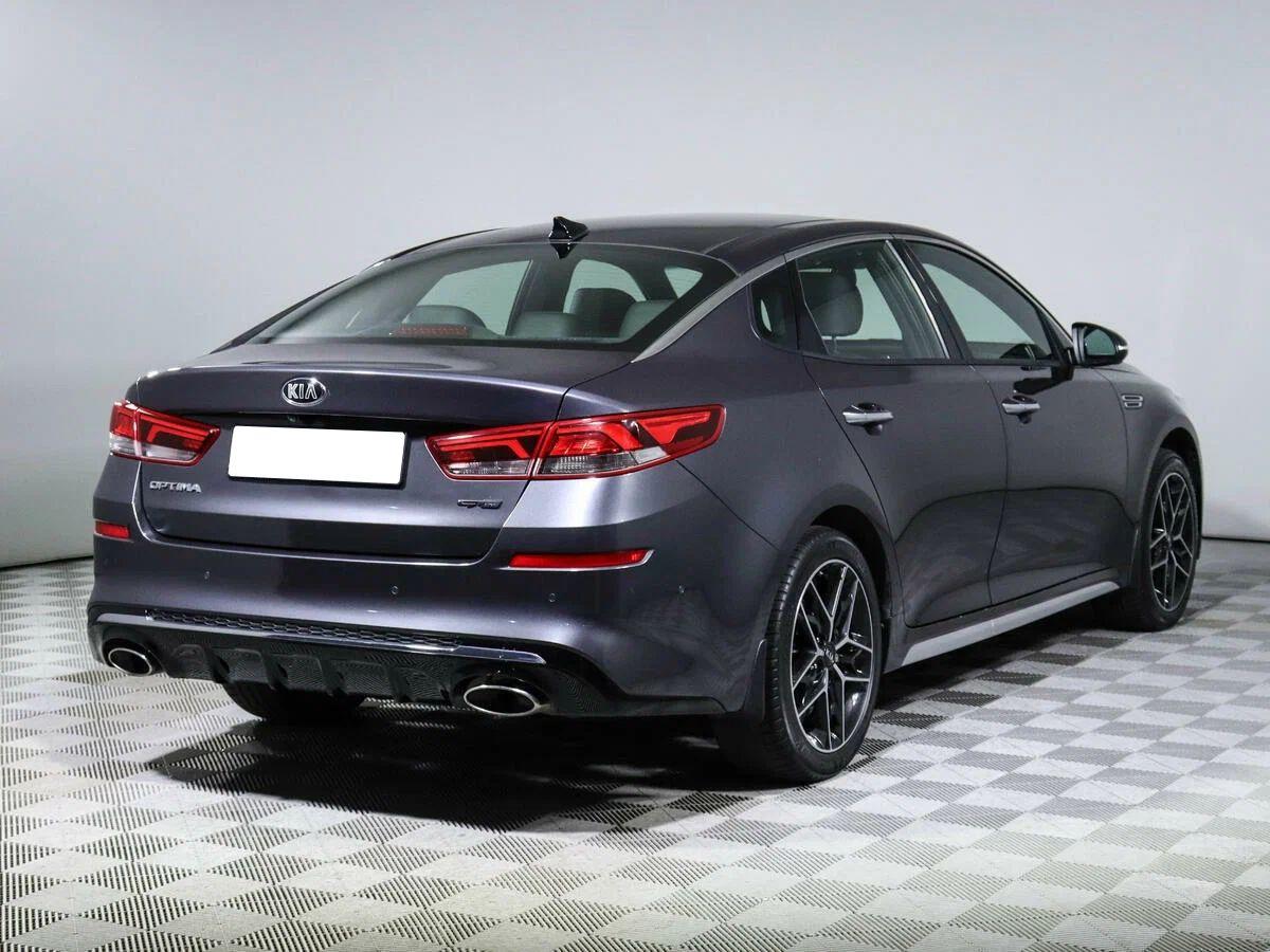 Kia Optima 2018, серый
