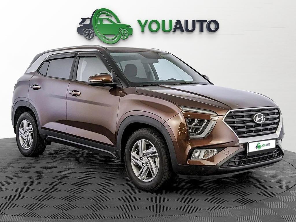 Hyundai Creta 2021, коричневый