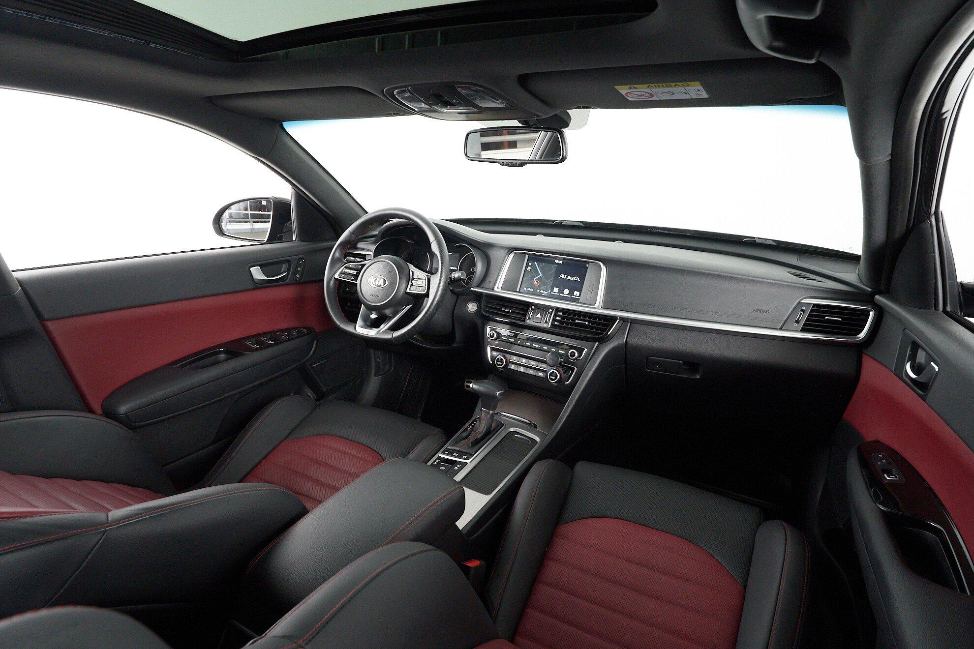 Kia Optima 2018, черный