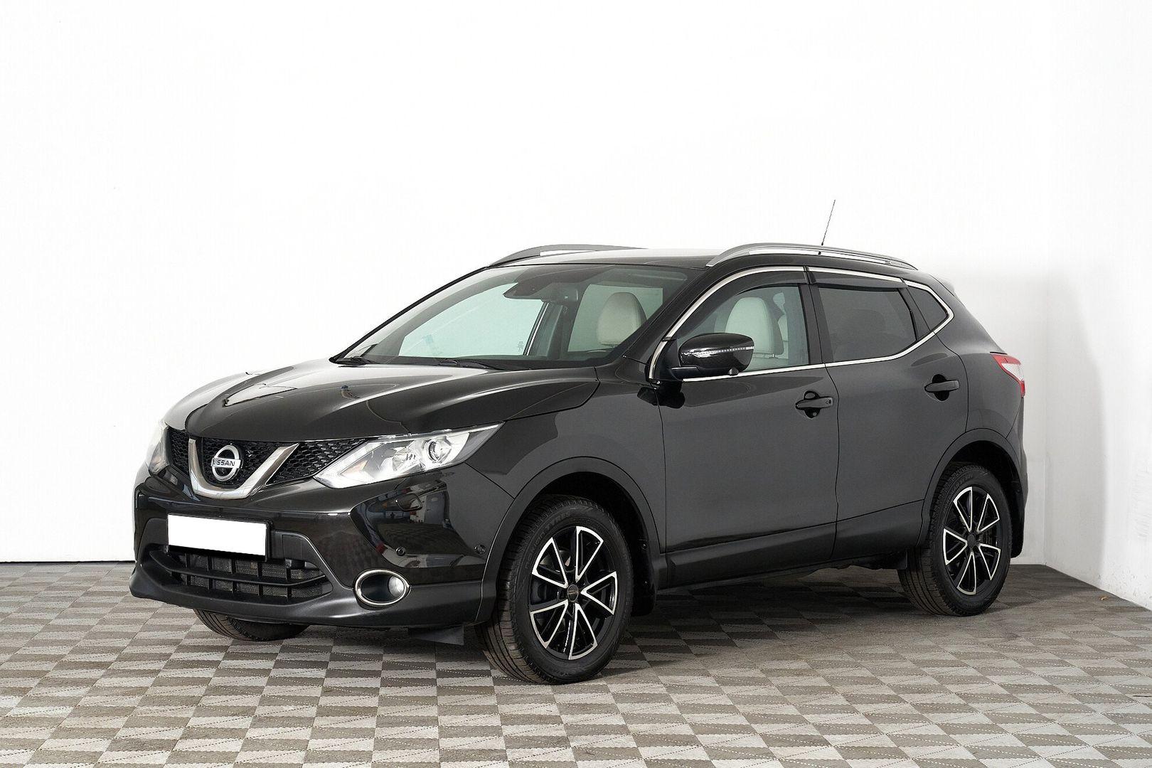 Nissan Qashqai 2017, черный