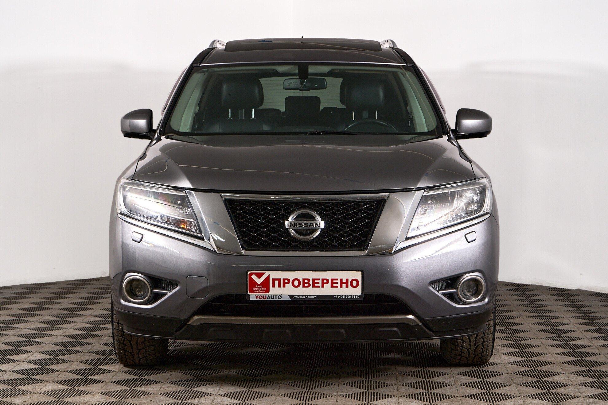 Nissan Pathfinder 2014, серый