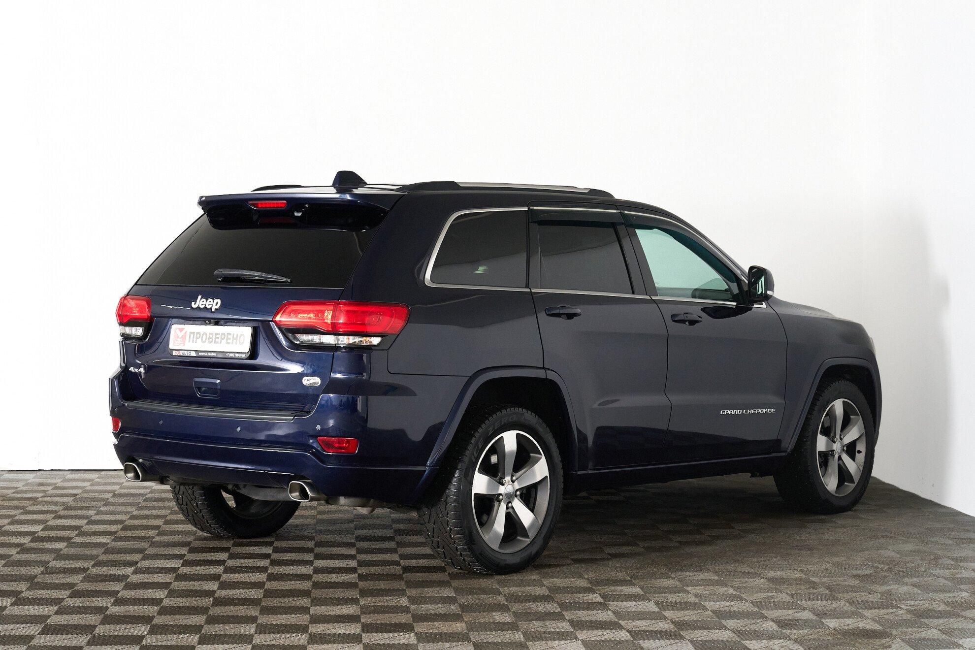 Jeep Grand Cherokee 2013, синий