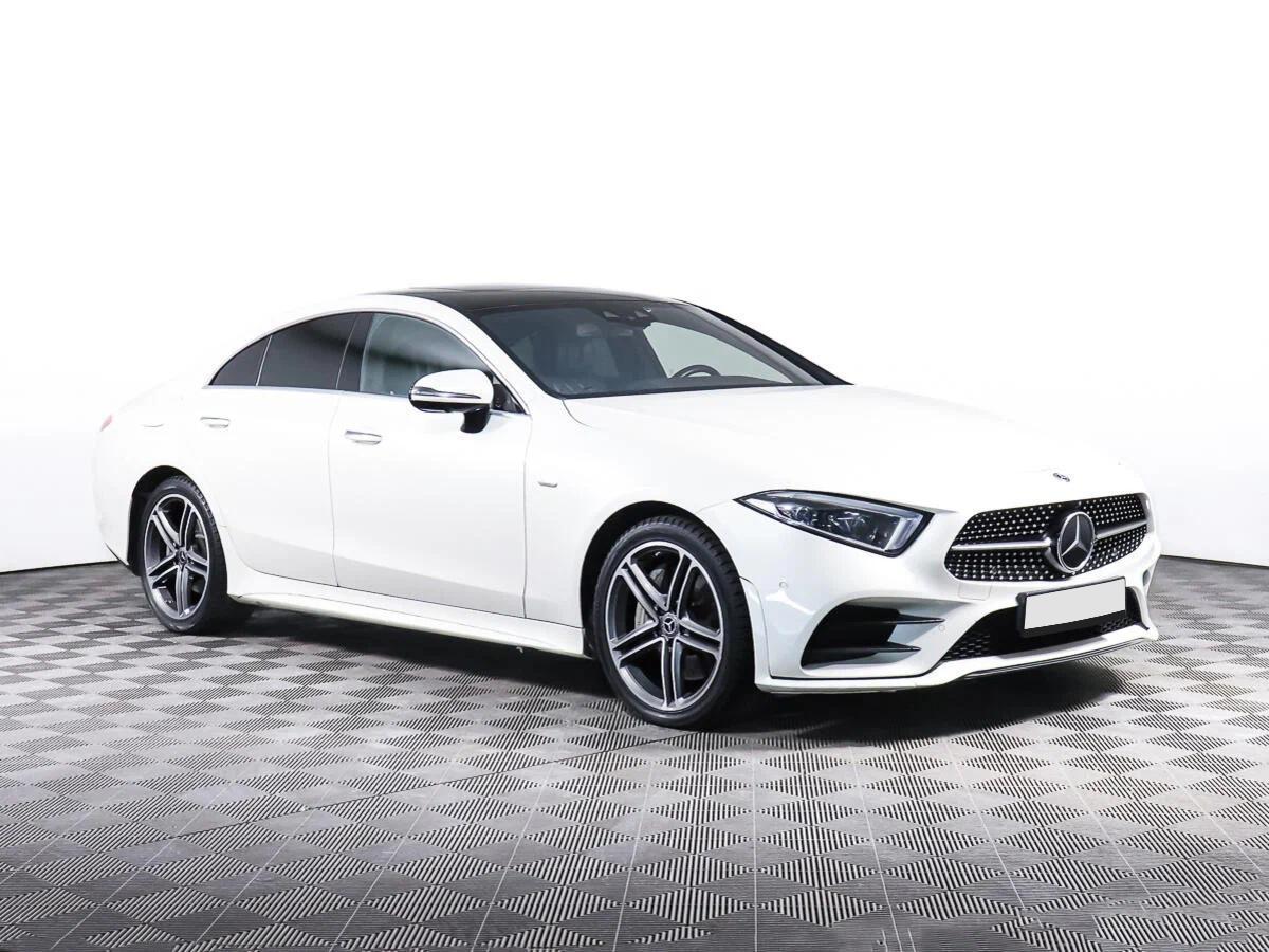 Mercedes-Benz CLS 2019, белый