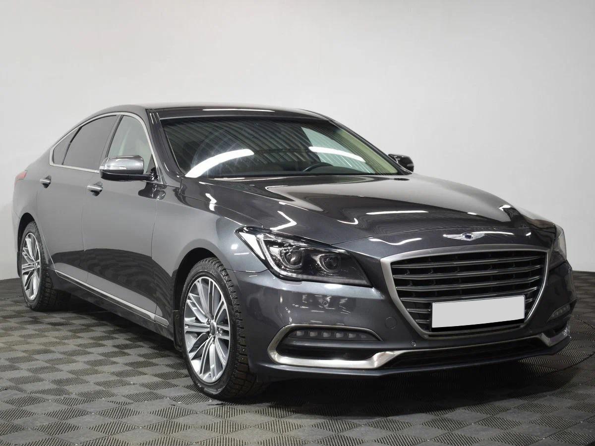 Genesis G80 2018, серый