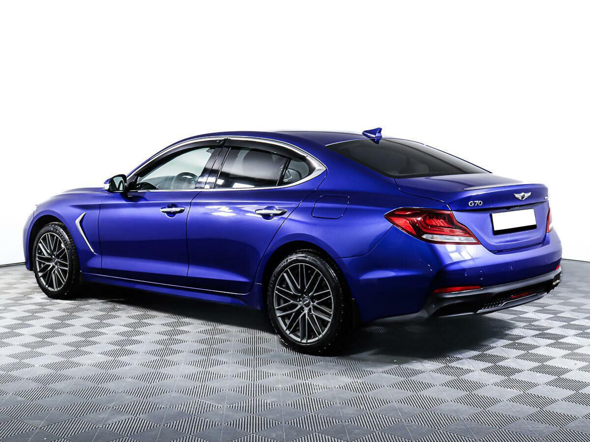 Genesis G70 2019, синий