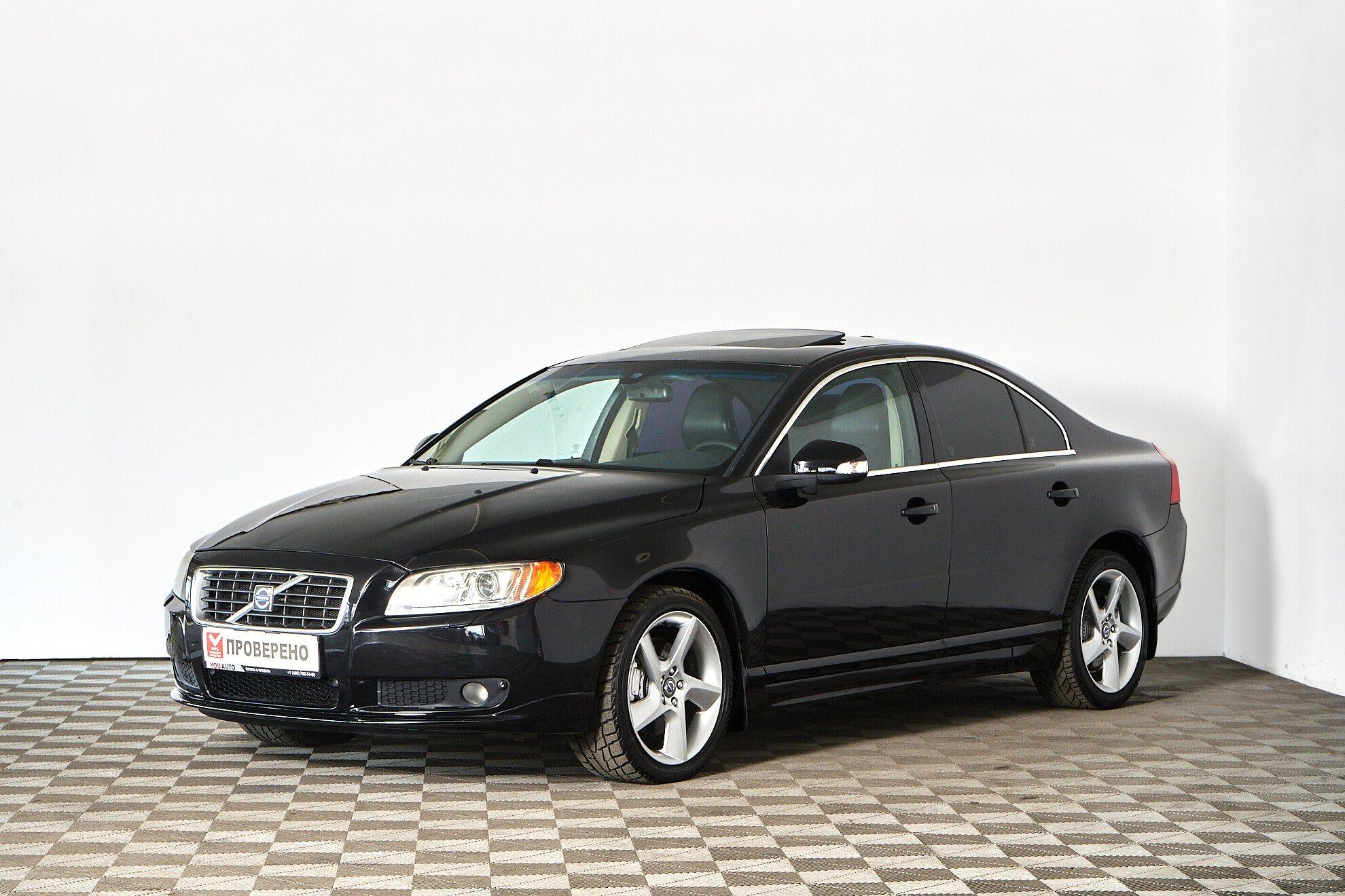 Volvo S80 2009, черный