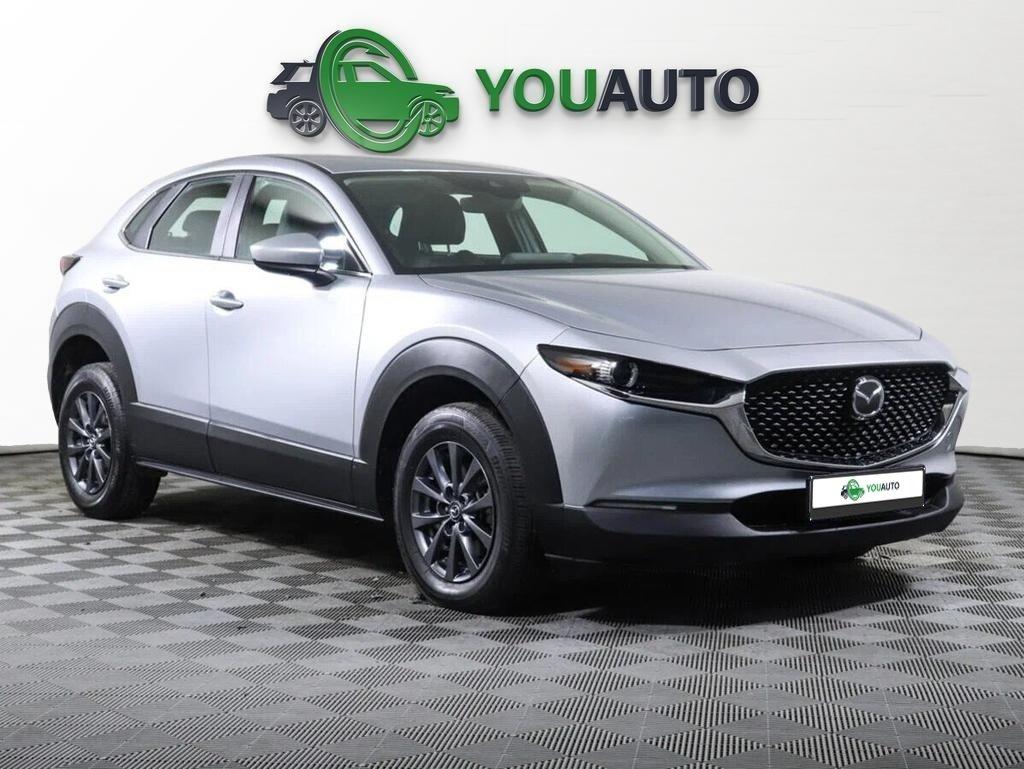 Mazda CX-30 2020, серебряный