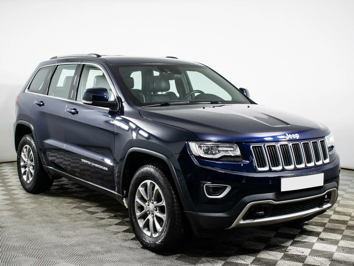 Jeep Grand Cherokee 2017, синий