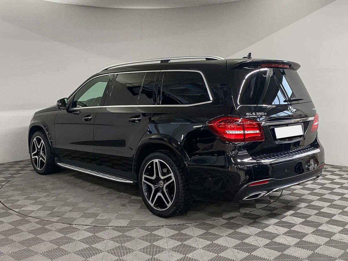 Mercedes-Benz GLS 2015, черный