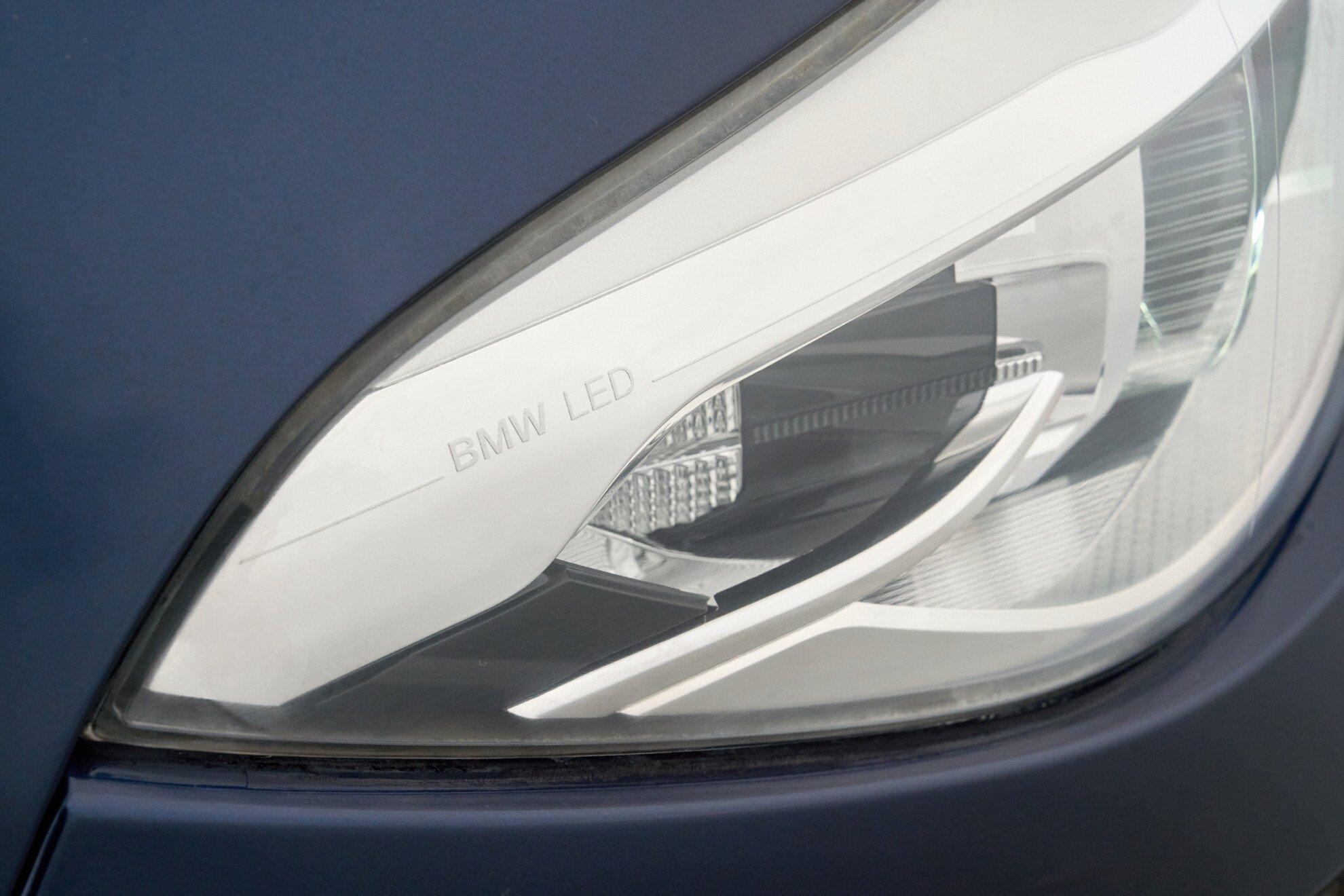 BMW 1 серии 2017, синий