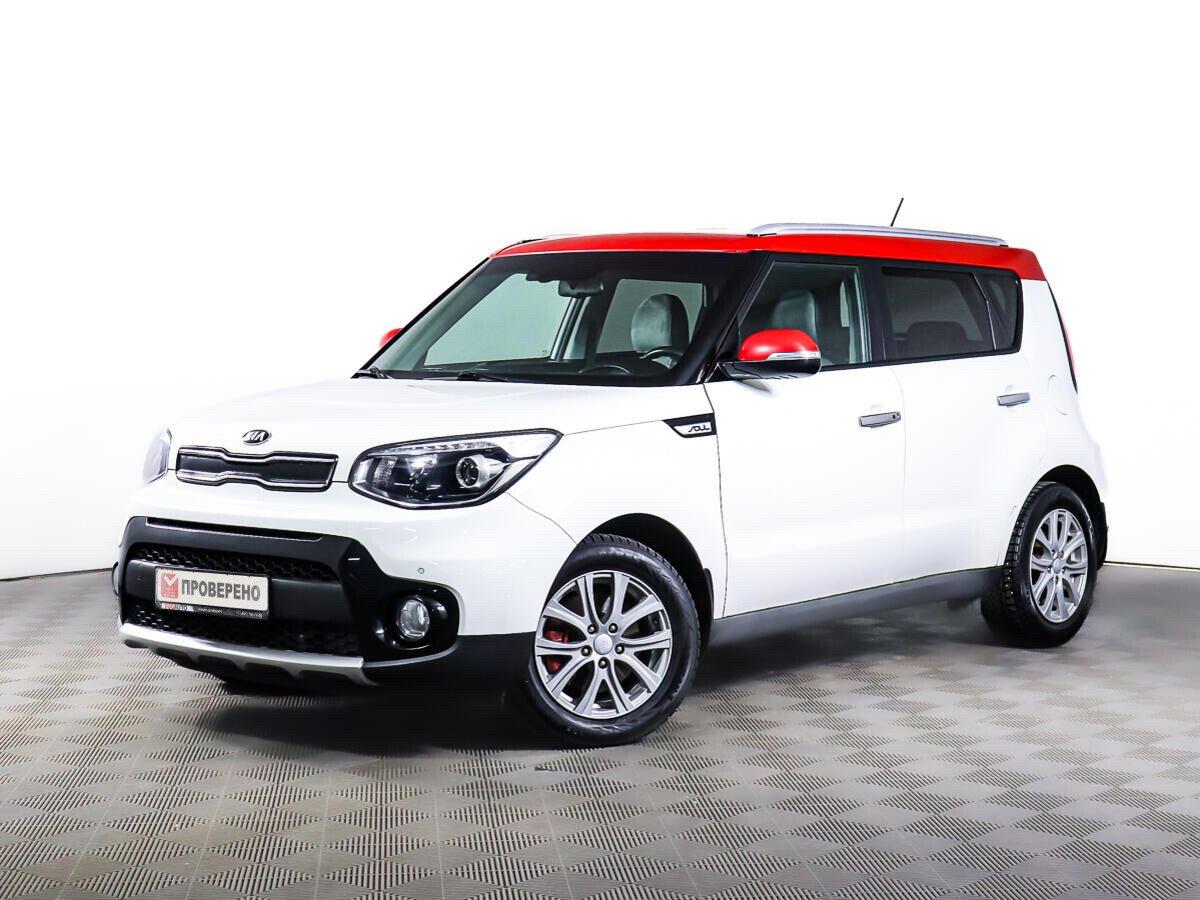 Kia Soul 2019, белый