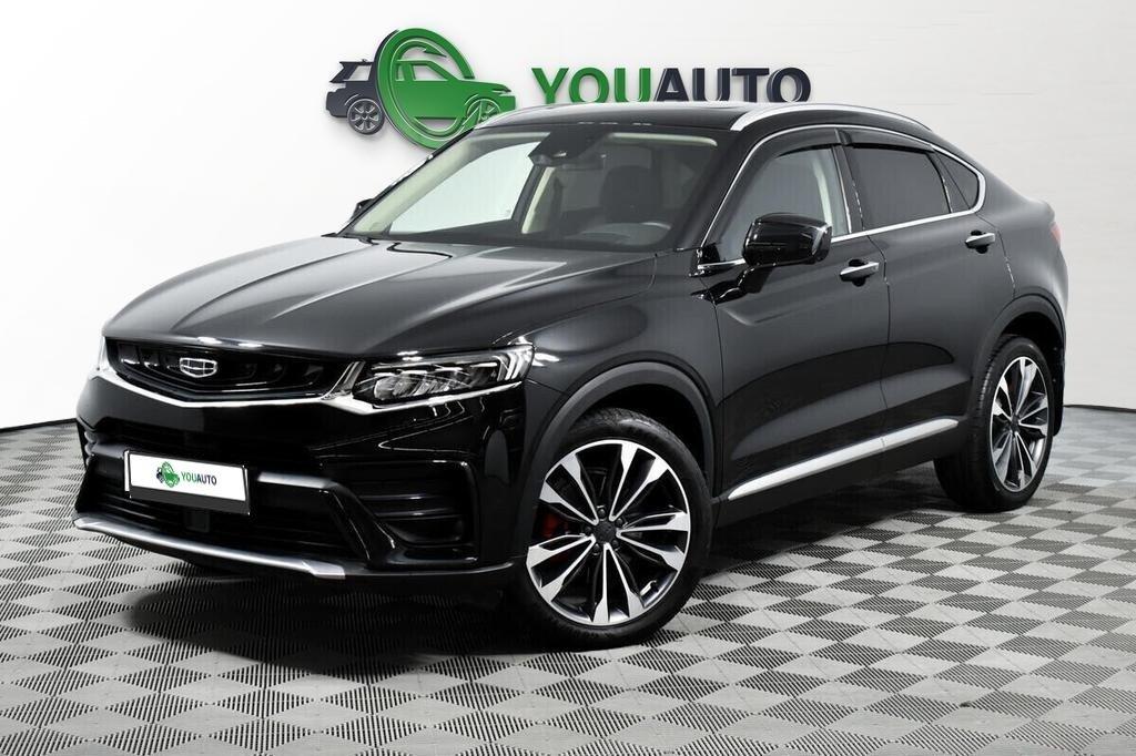 Geely Tugella 2022, черный