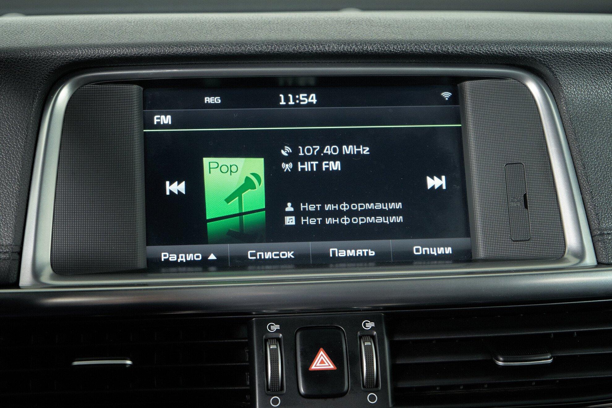 Kia Optima 2016, белый