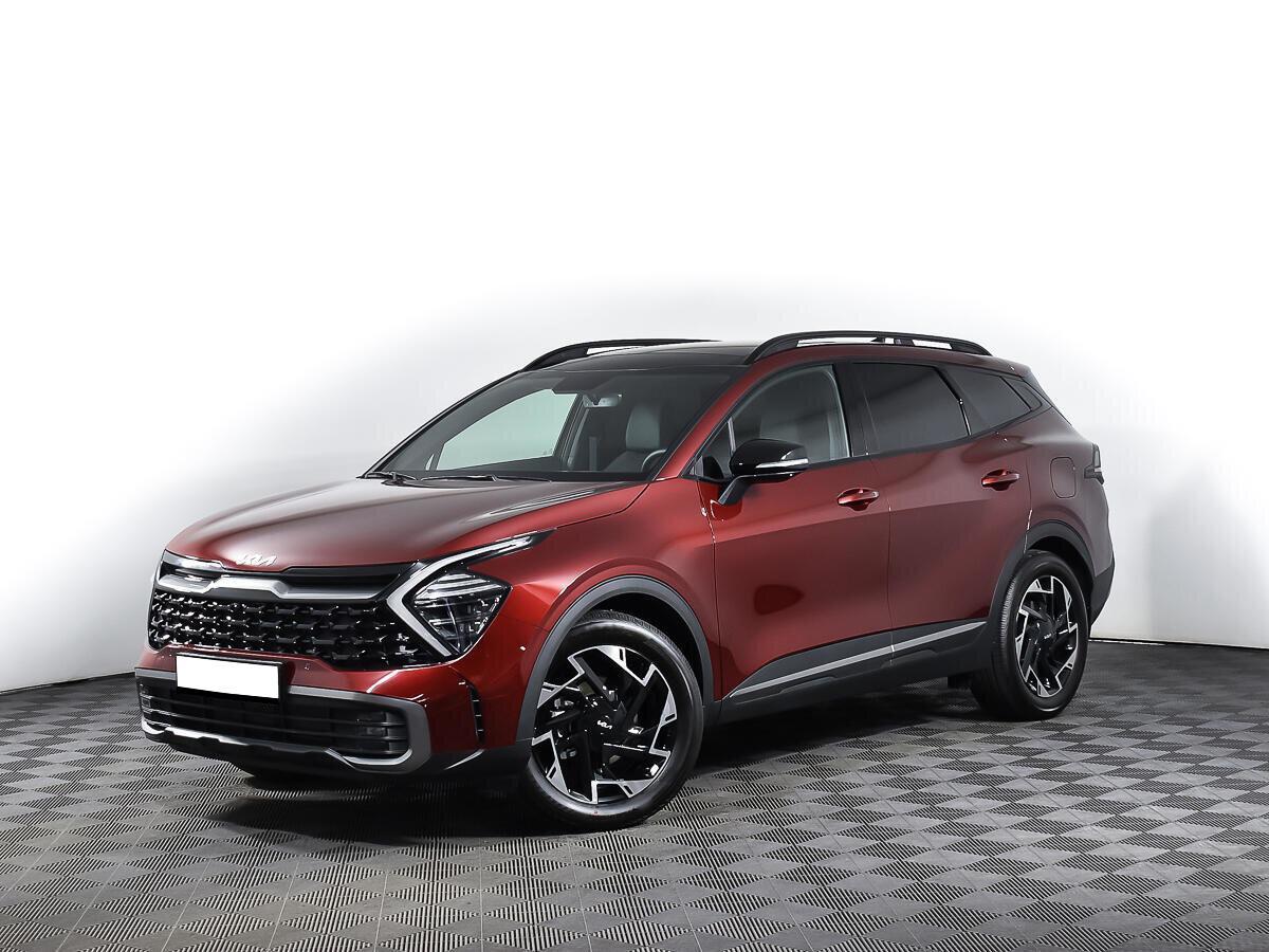 Kia Sportage 2023, красный