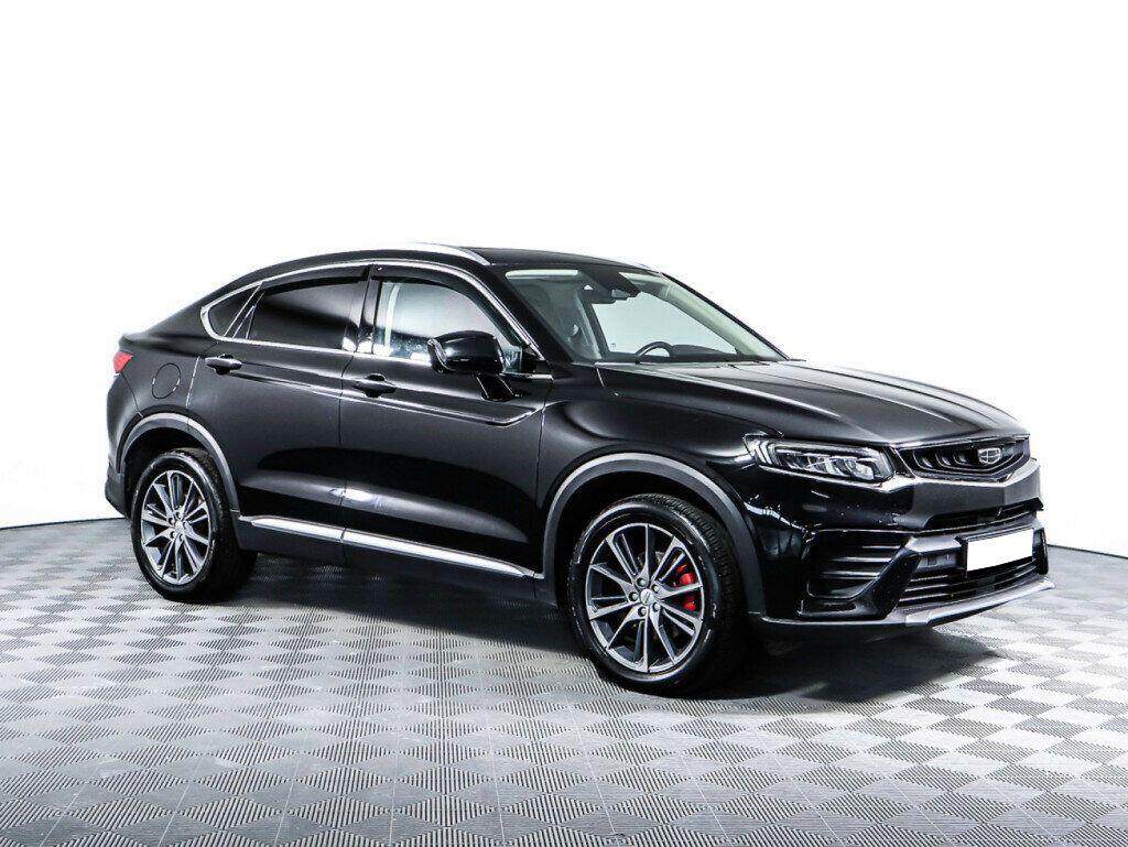 Geely Tugella 2021, черный