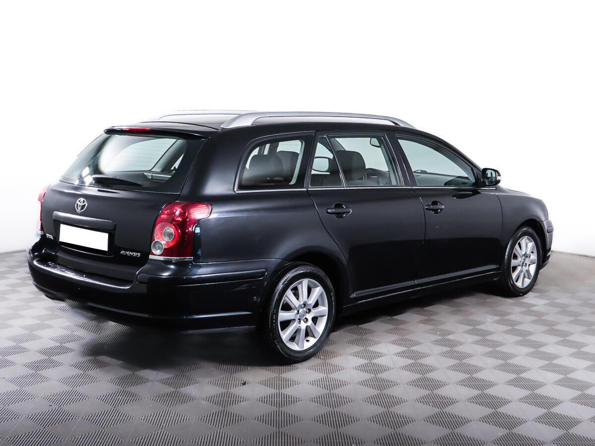 Toyota Avensis 2008, черный