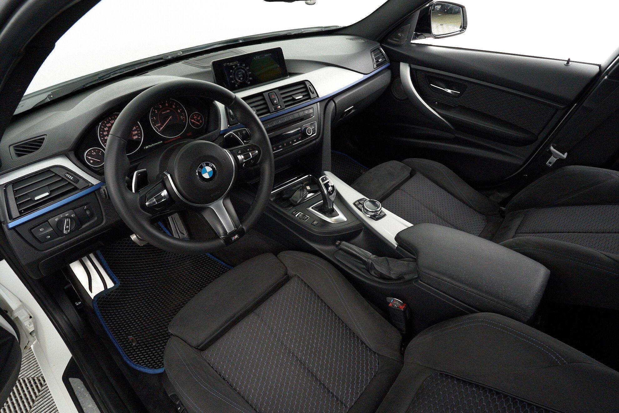 BMW 3 серии 2014, белый