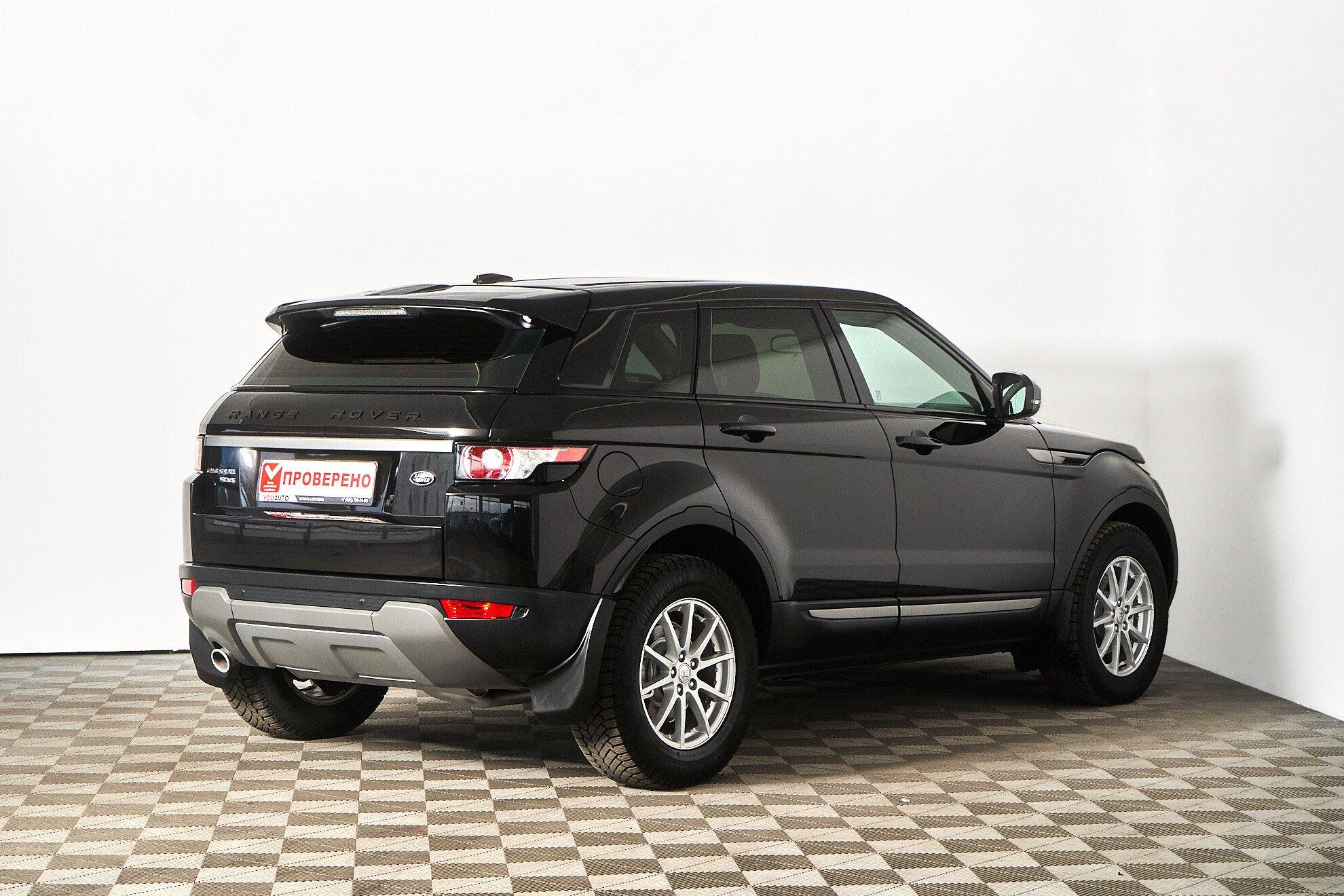 Land Rover Range Rover Evoque 2013, черный