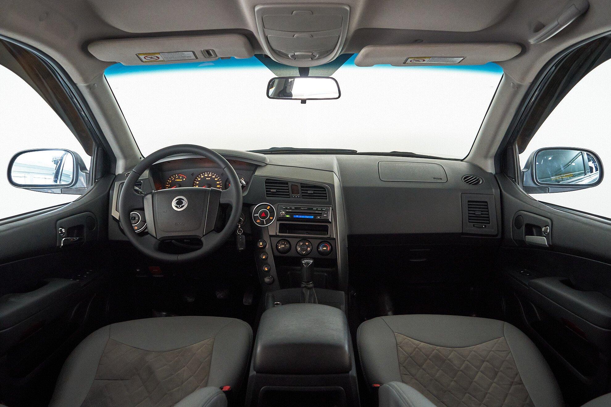 SsangYong Kyron 2012, серый