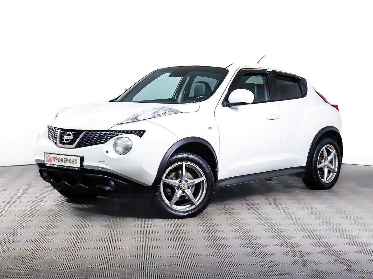 Nissan Juke 2014, белый