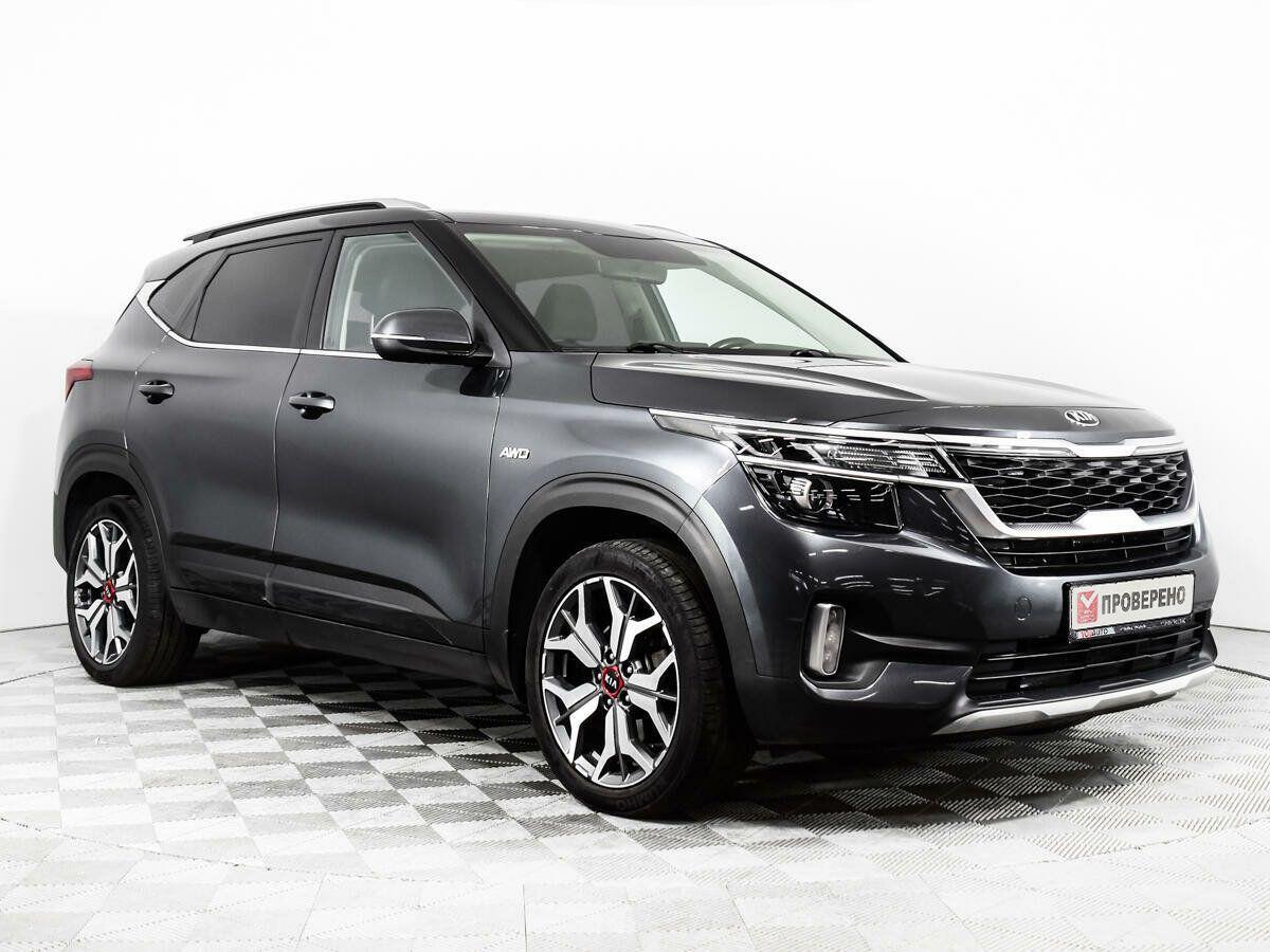 Kia Seltos 2022, серый