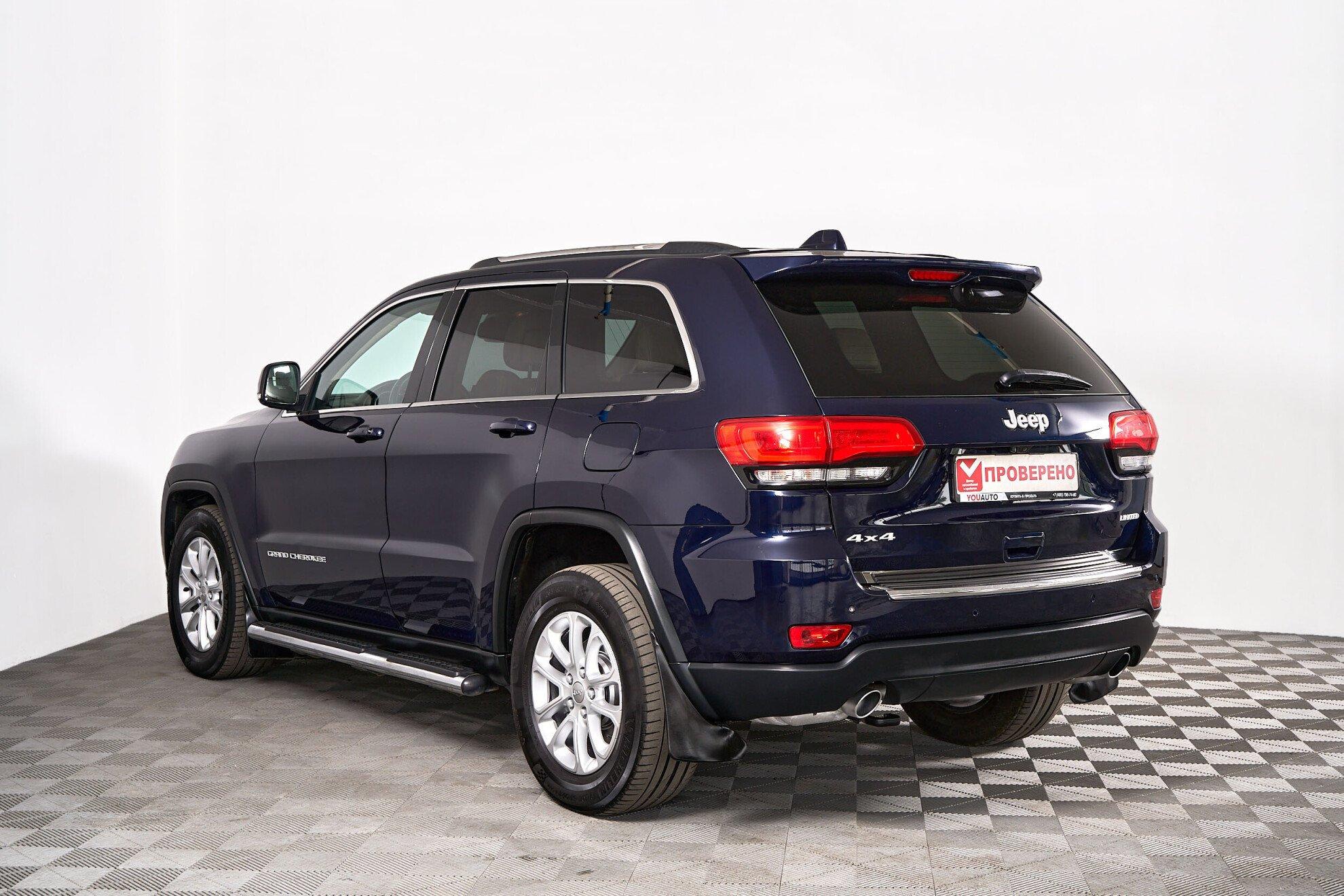 Jeep Grand Cherokee 2014, синий