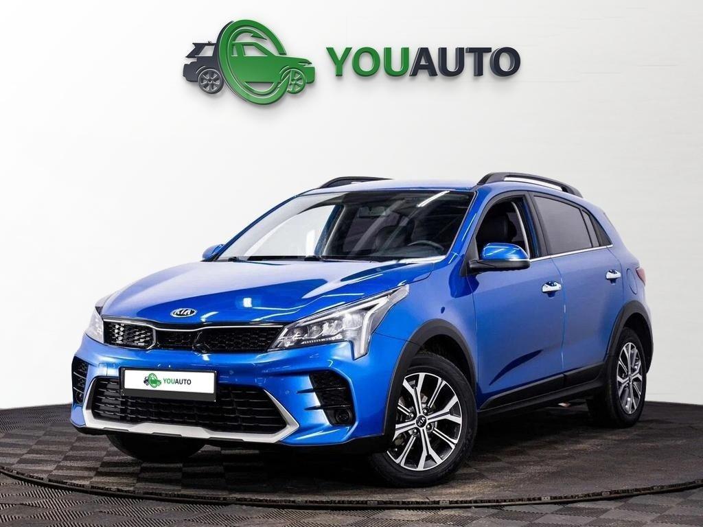 Kia Rio 2021, синий