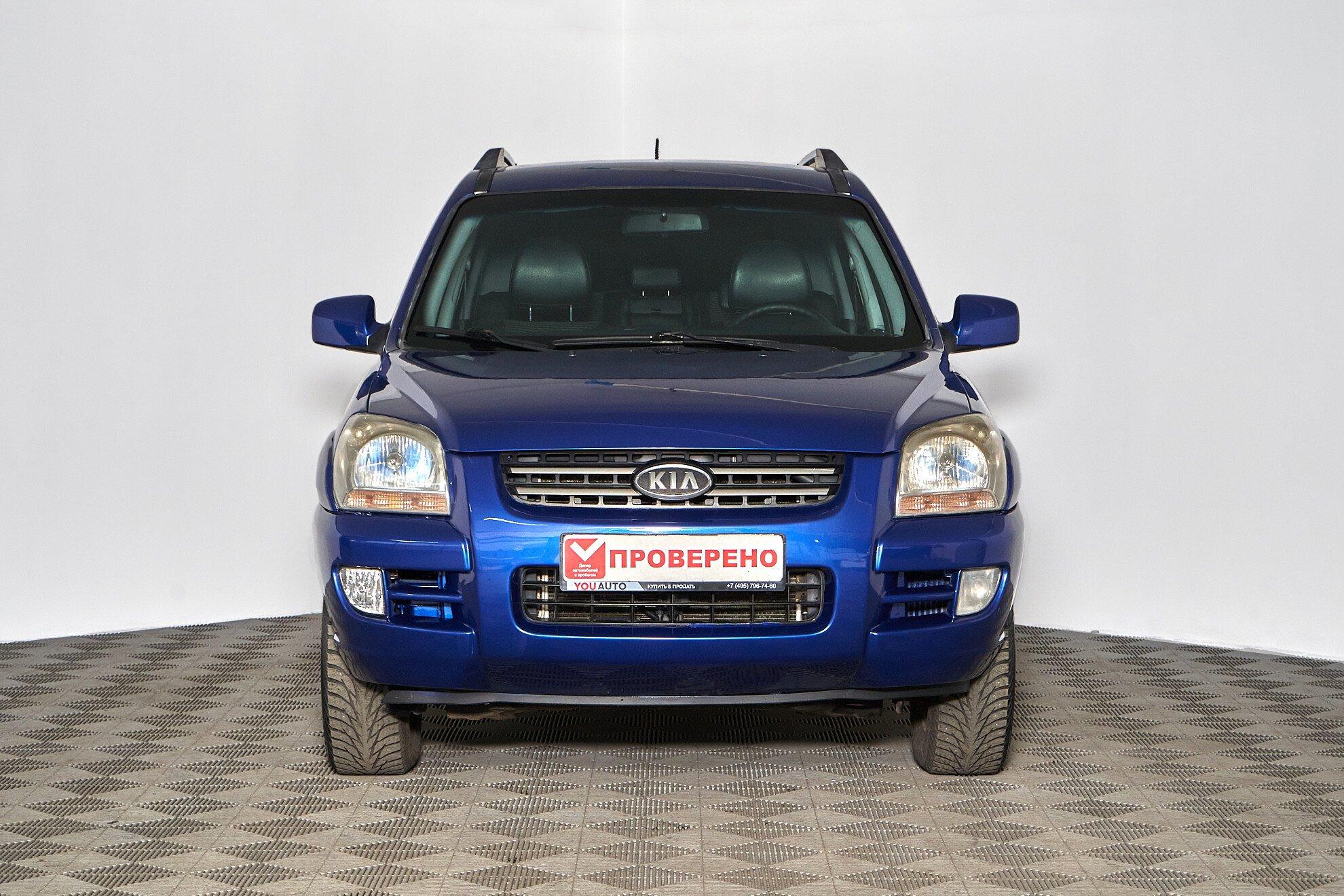 Kia Sportage 2008, синий