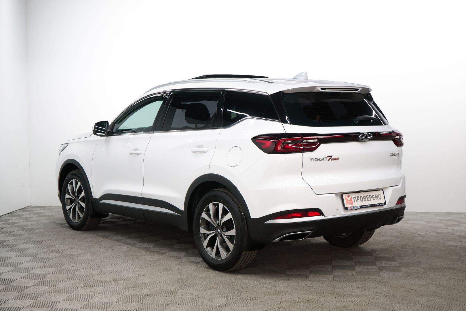 Chery Tiggo 7 Pro 2021, белый