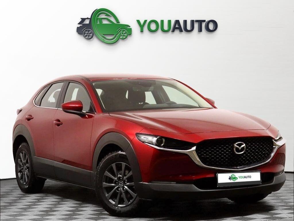 Mazda CX-30 2019, красный