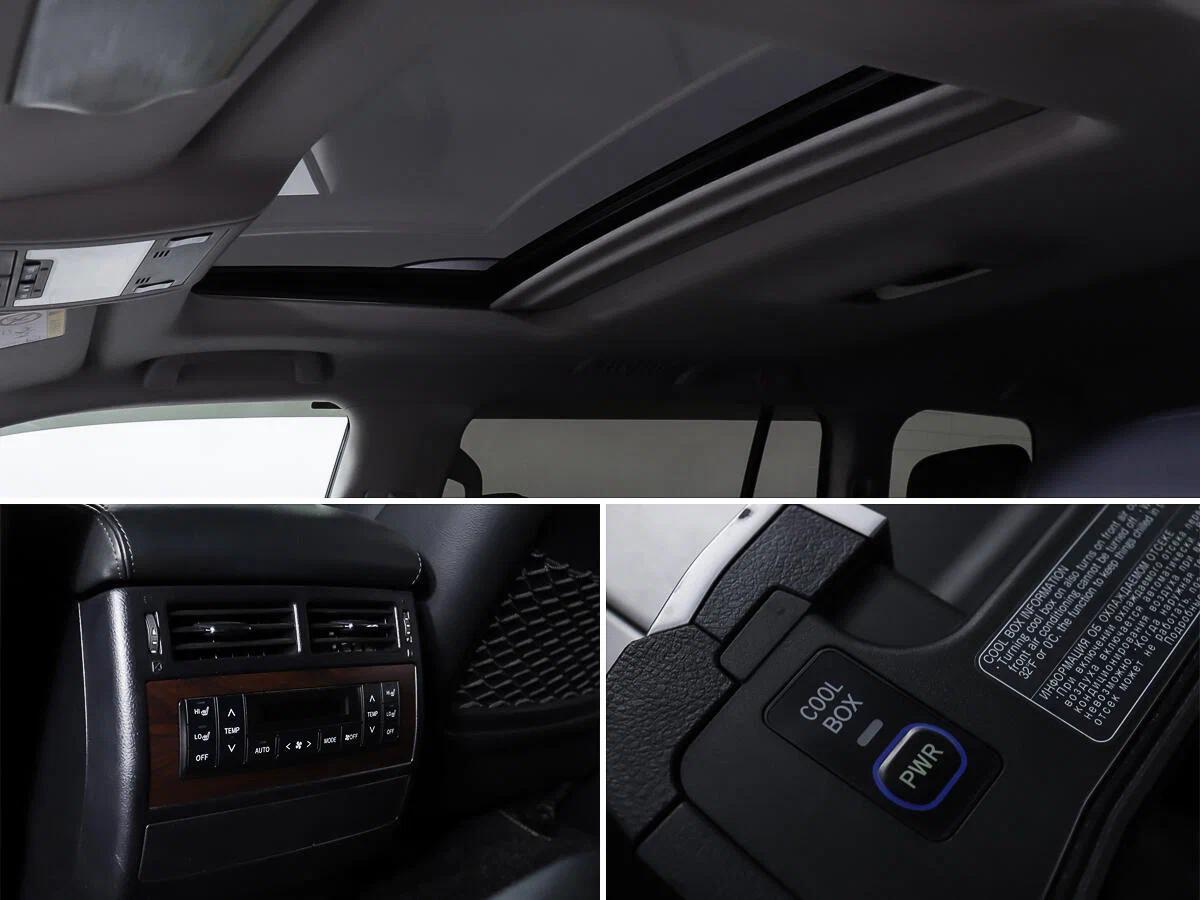 Toyota Land Cruiser 2016, черный
