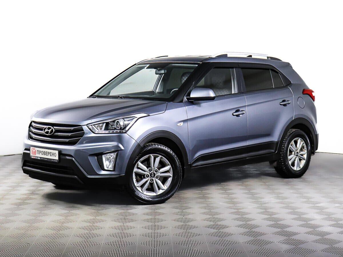 Hyundai Creta 2019, серебряный