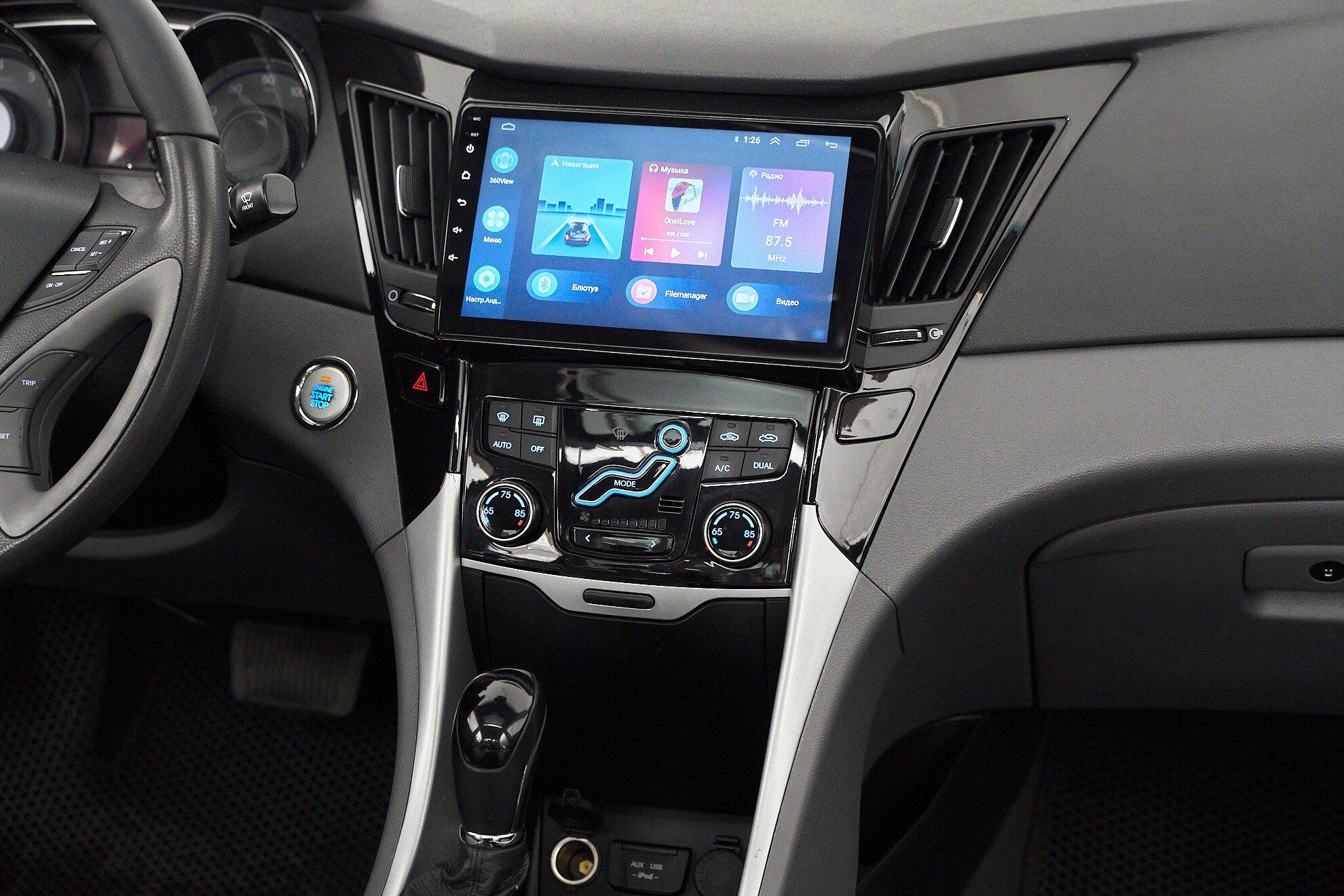 Hyundai Sonata 2011, черный