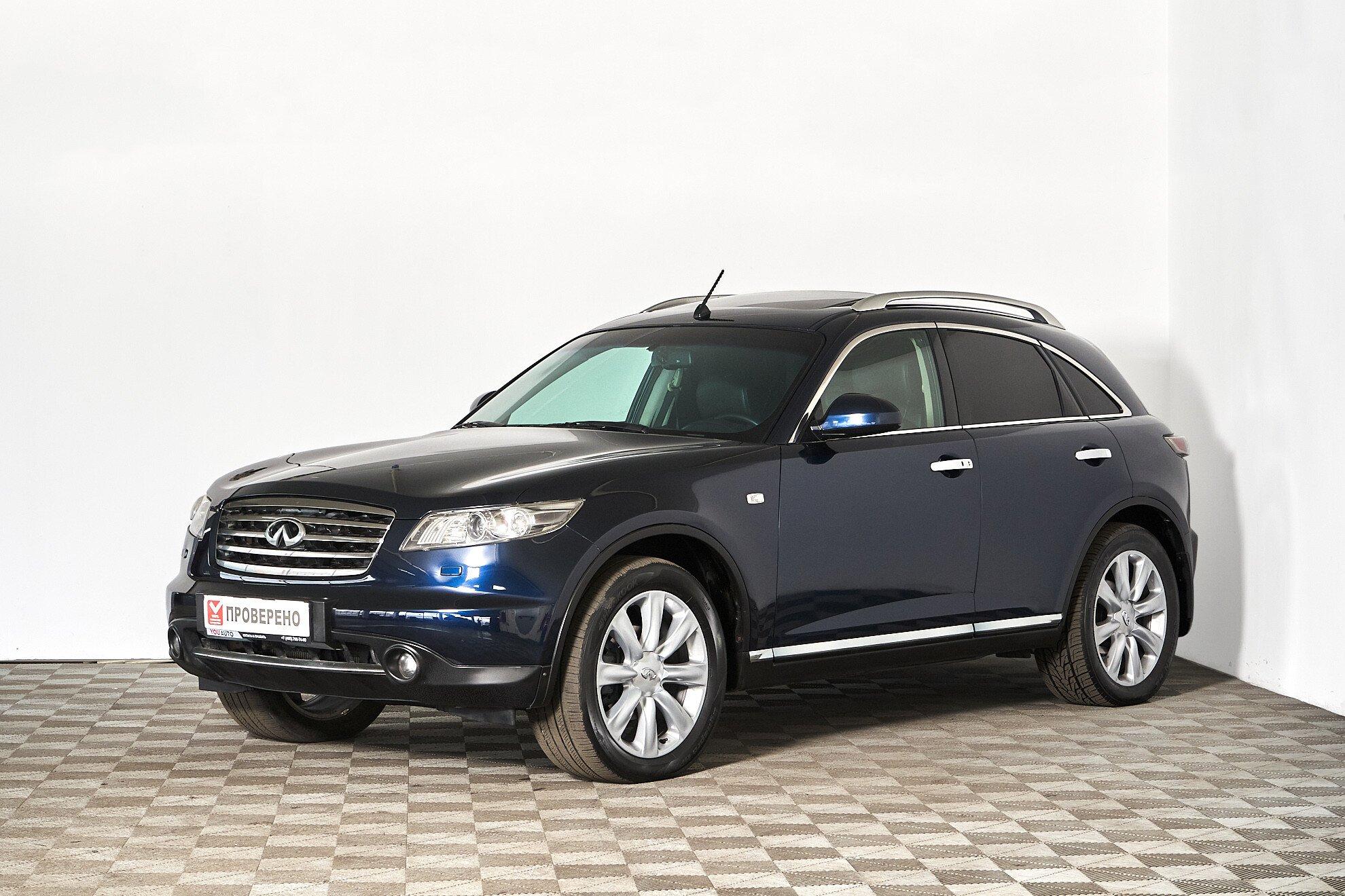 Infiniti FX 2007, синий