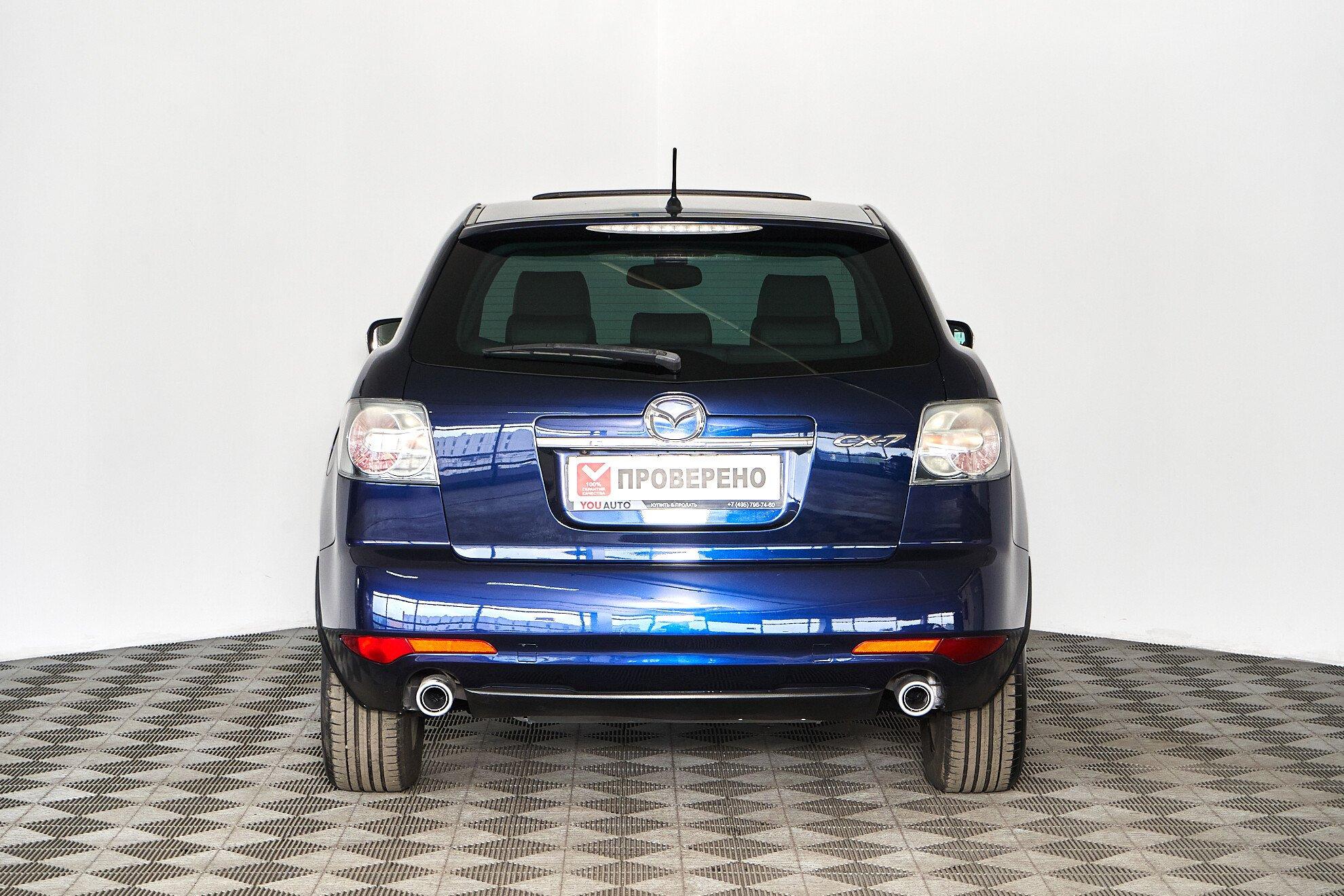 Mazda CX-7 2011, синий