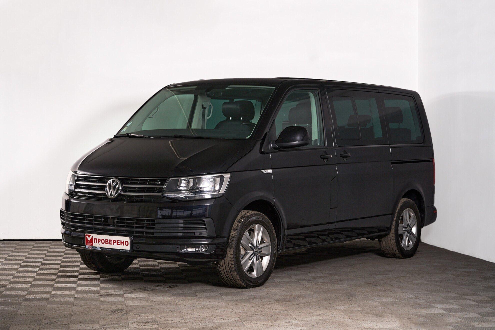 Volkswagen Multivan 2018, черный
