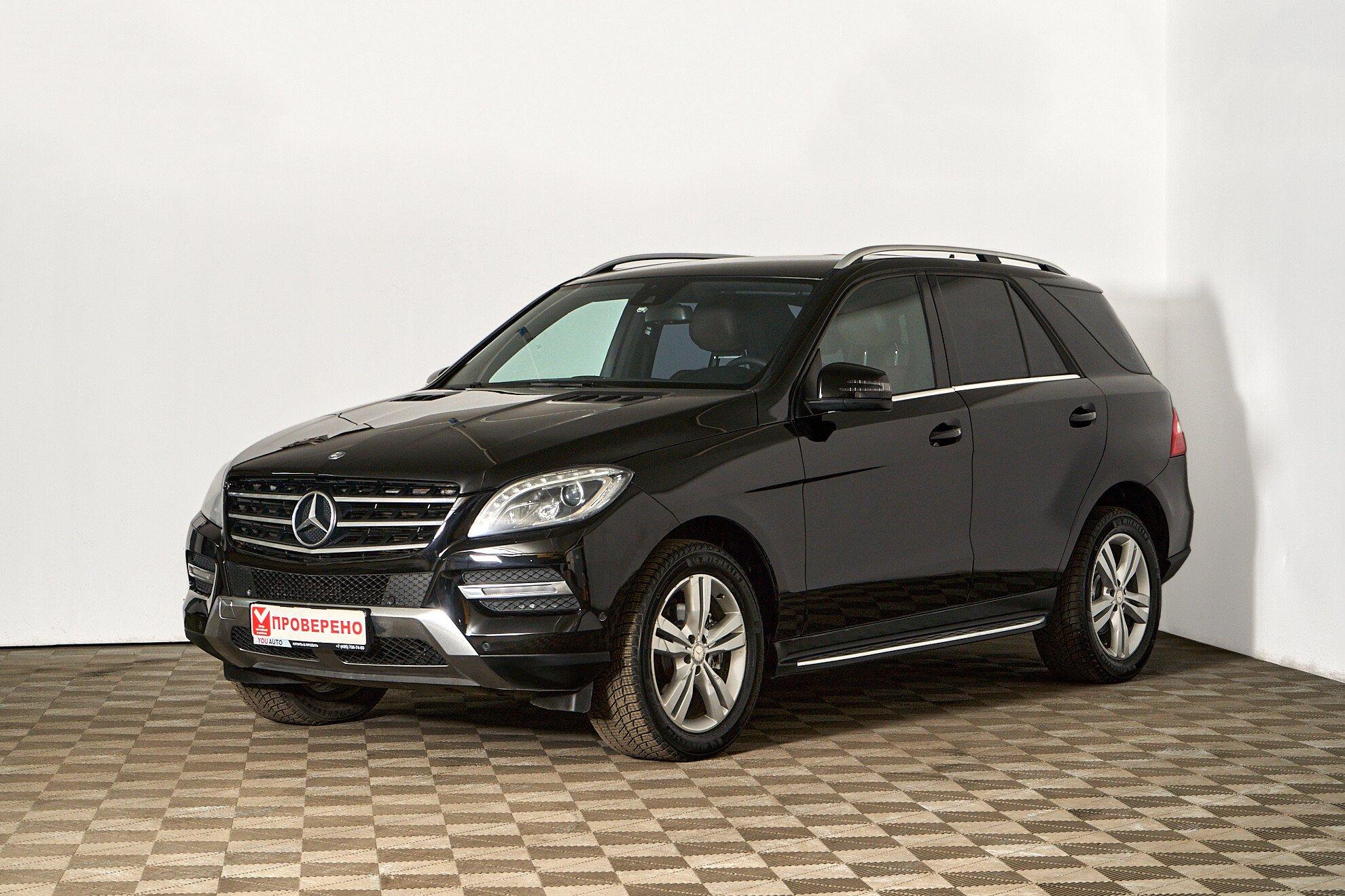 Mercedes-Benz M-Класс 2014, черный
