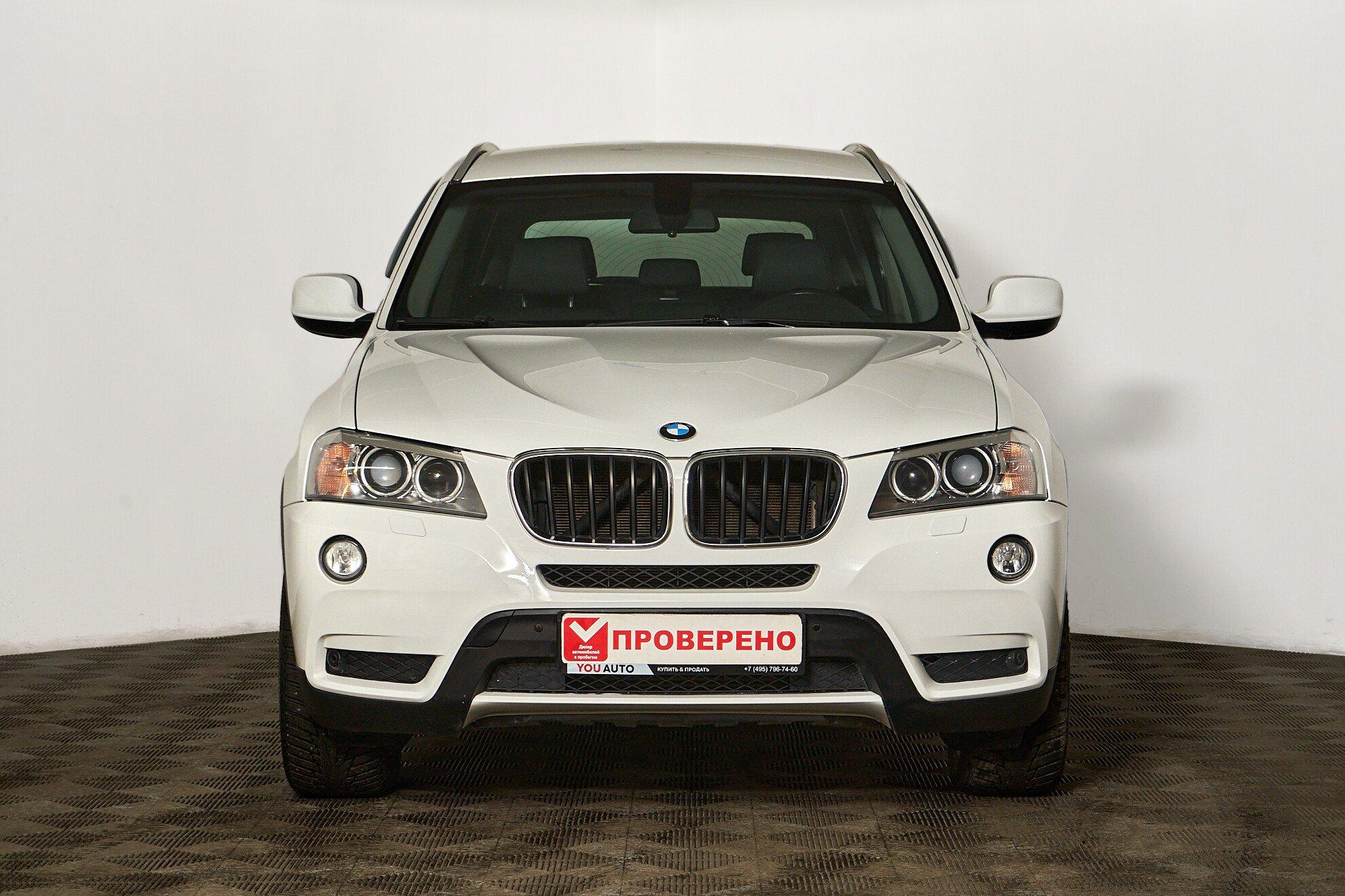 BMW X3 2012, белый