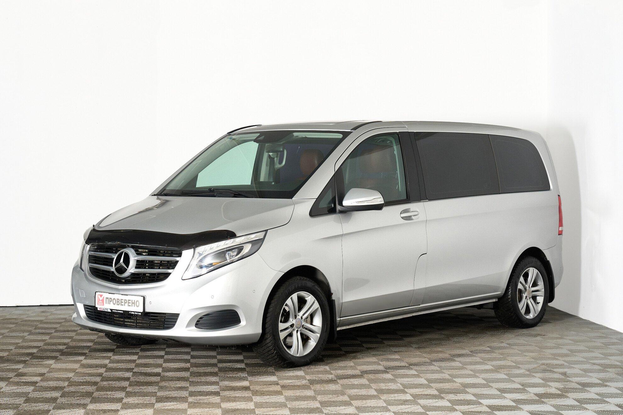 Mercedes-Benz V-Класс 2017, серебряный
