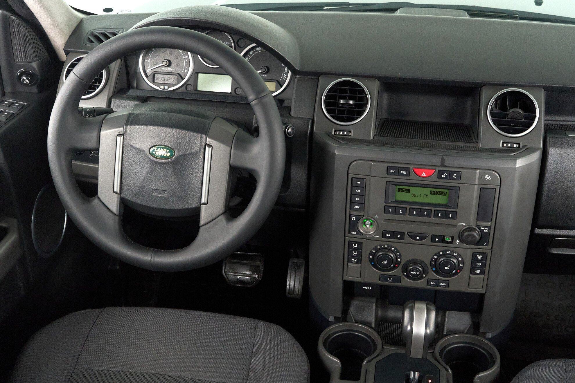 Land Rover Discovery 2006, черный
