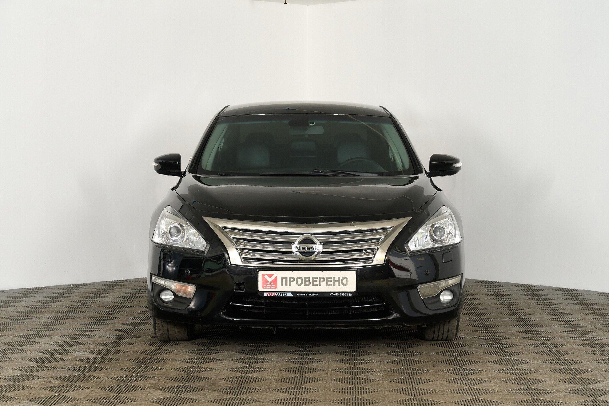 Nissan Teana 2015, черный
