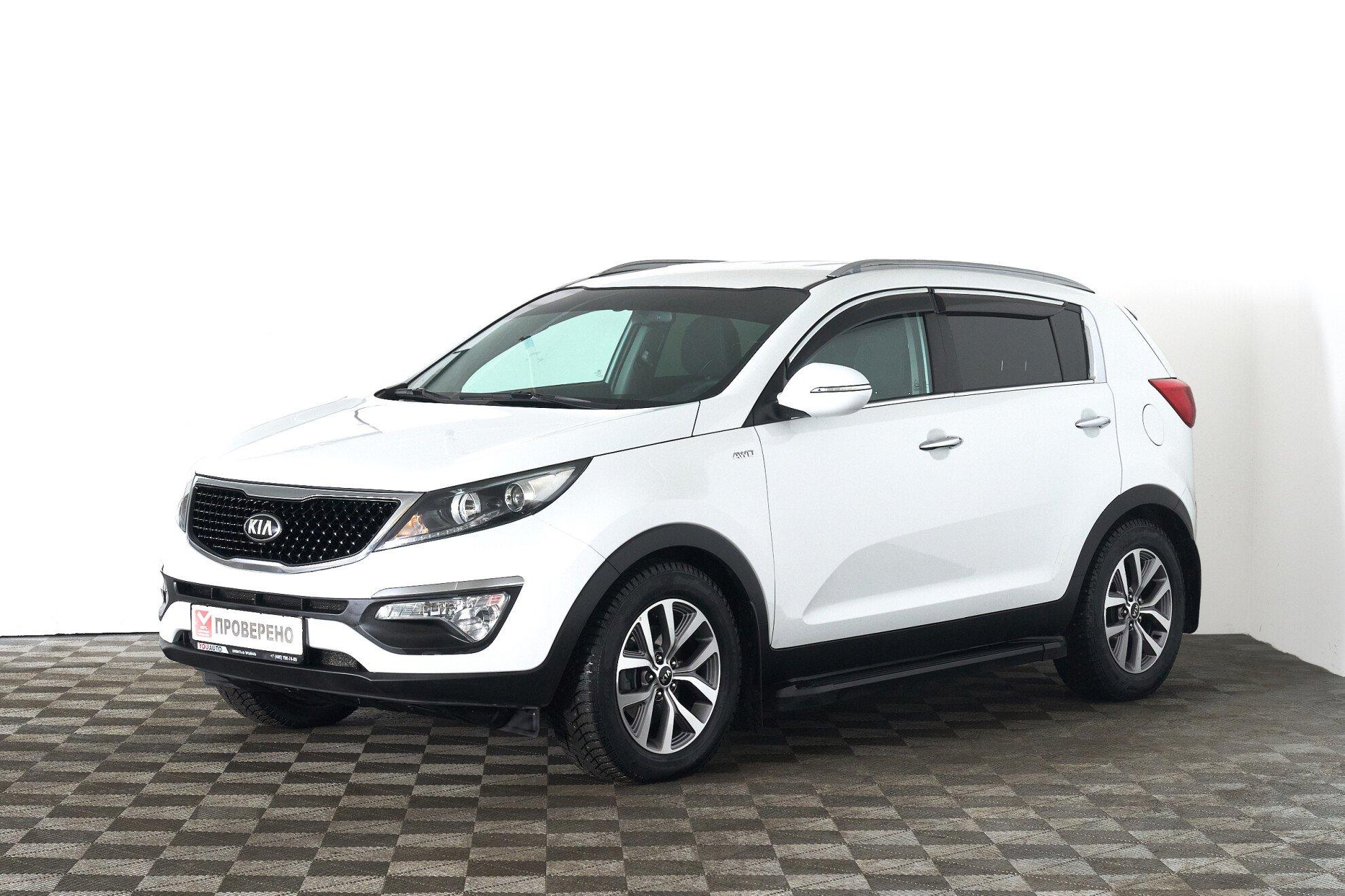 Kia Sportage 2015, белый