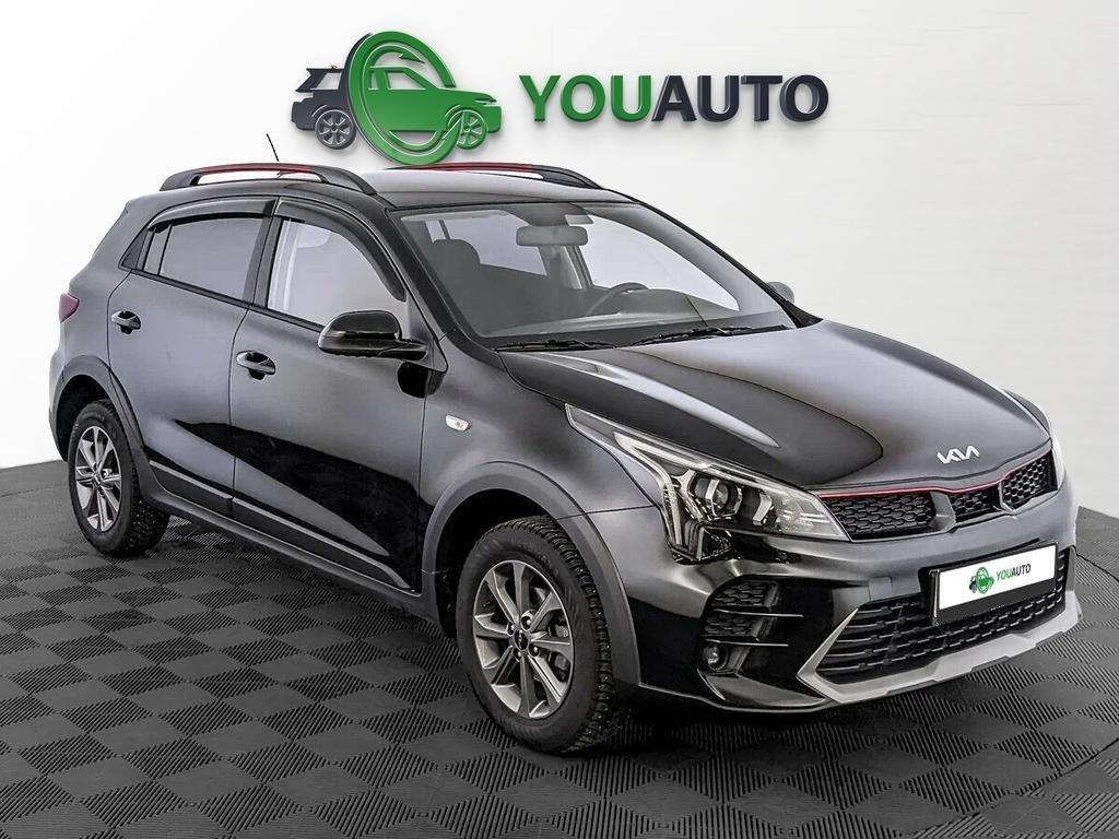 Kia Rio 2022, черный
