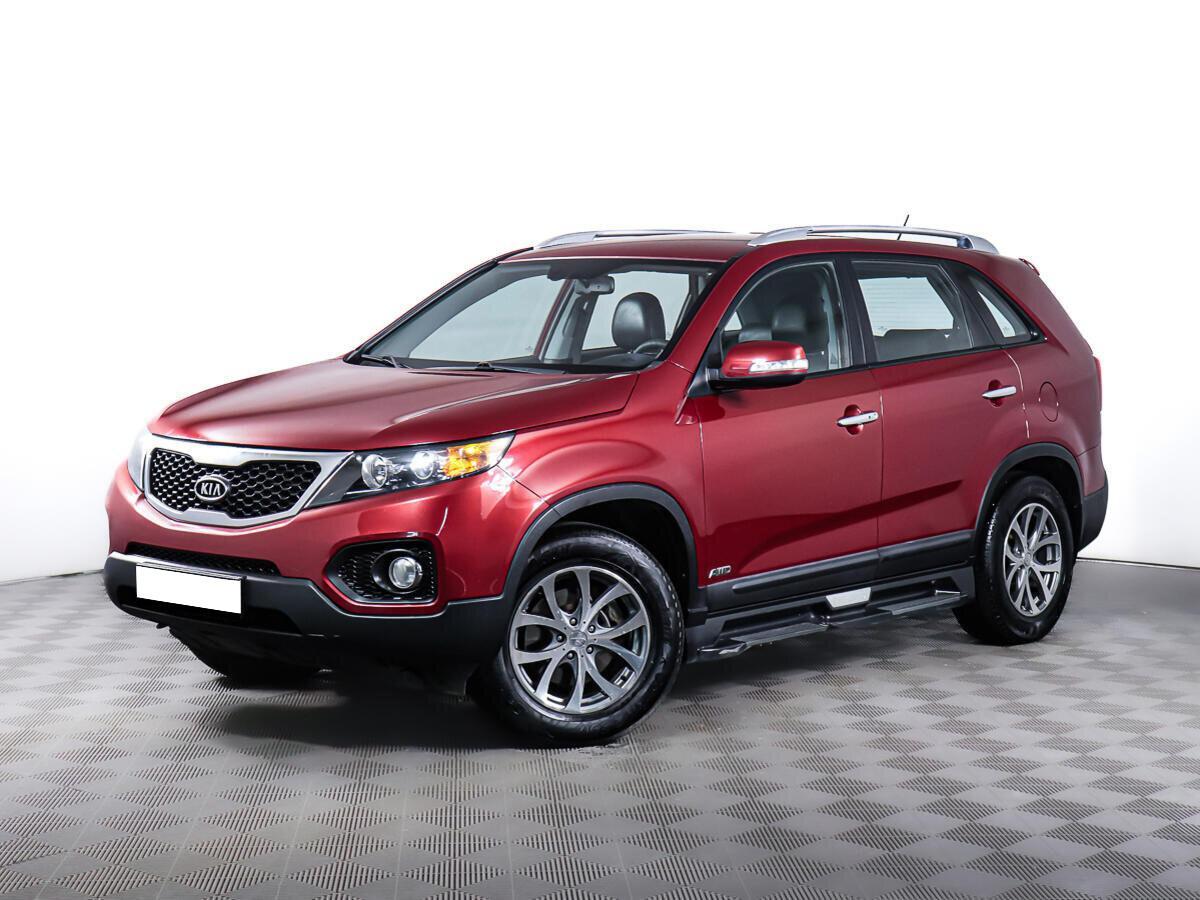Kia Sorento 2011, красный