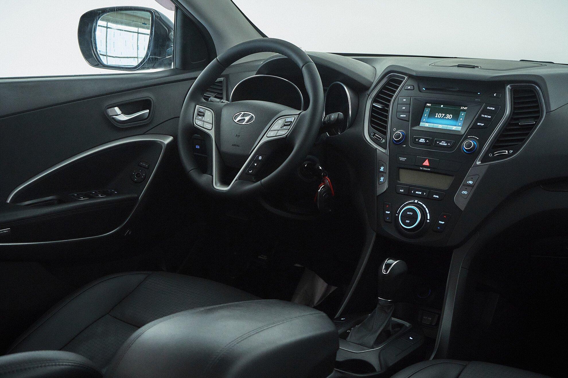 Hyundai Santa Fe 2013, синий