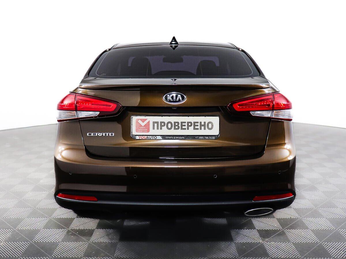Kia Cerato 2018, коричневый