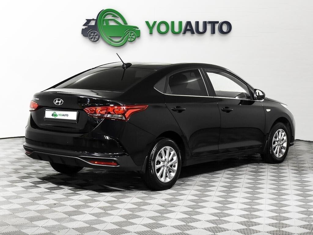 Hyundai Solaris 2020, черный