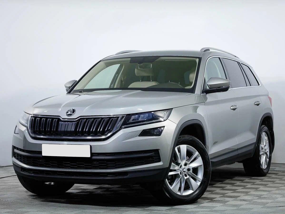 Skoda Kodiaq 2021, бежевый