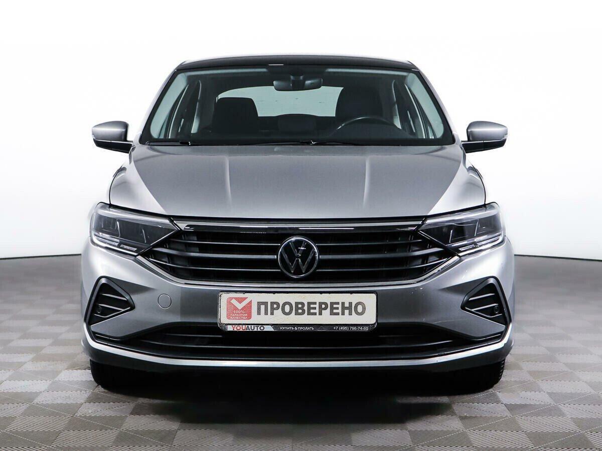 Volkswagen Polo 2022, серый