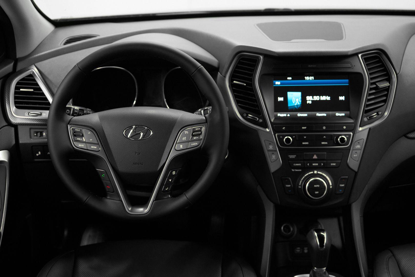 Hyundai Santa Fe 2017, коричневый